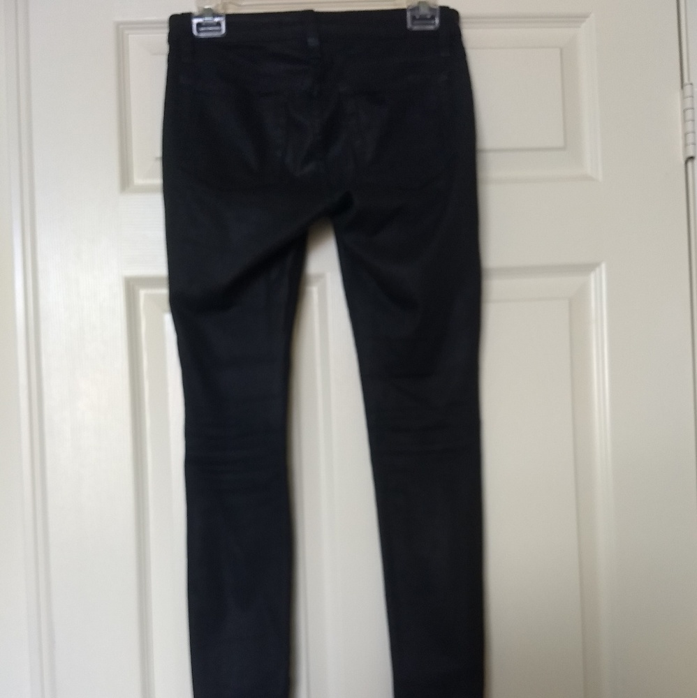 Joe's Jeans - Black coated super stretch denim